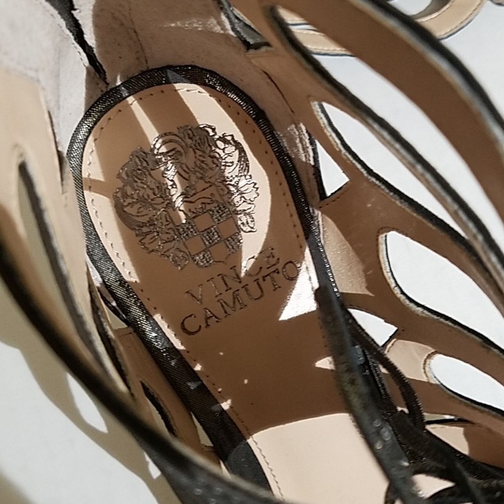 NWOT Vince Camuto Calivia gray glitter B157 - Picture 8 of 8